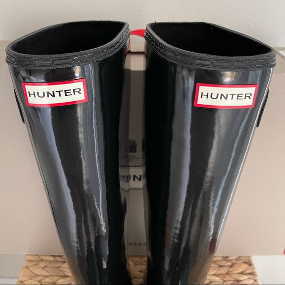 Hunter Original Tour Gloss Packable Rain Boot - Picture 5 of 8